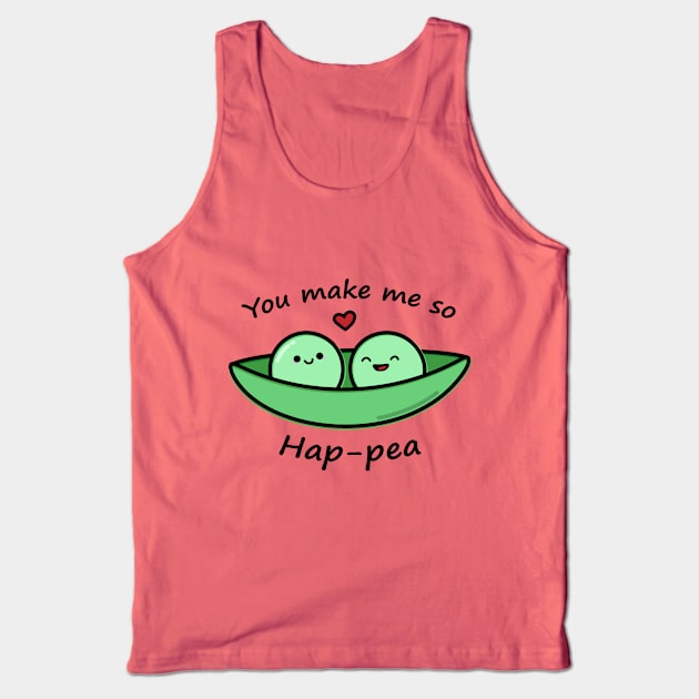 Happy Peas Tank Top by happyfruitsart